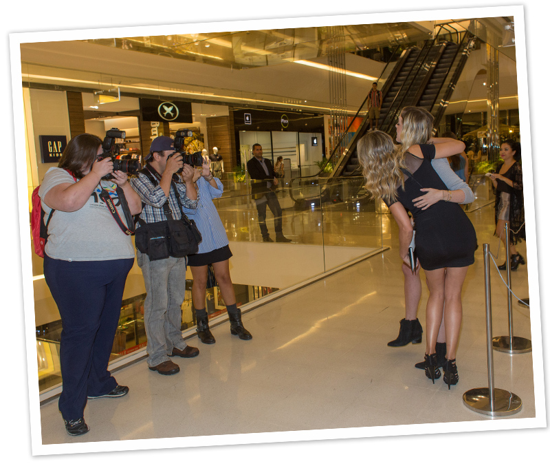 Hora dos flashes! kkk