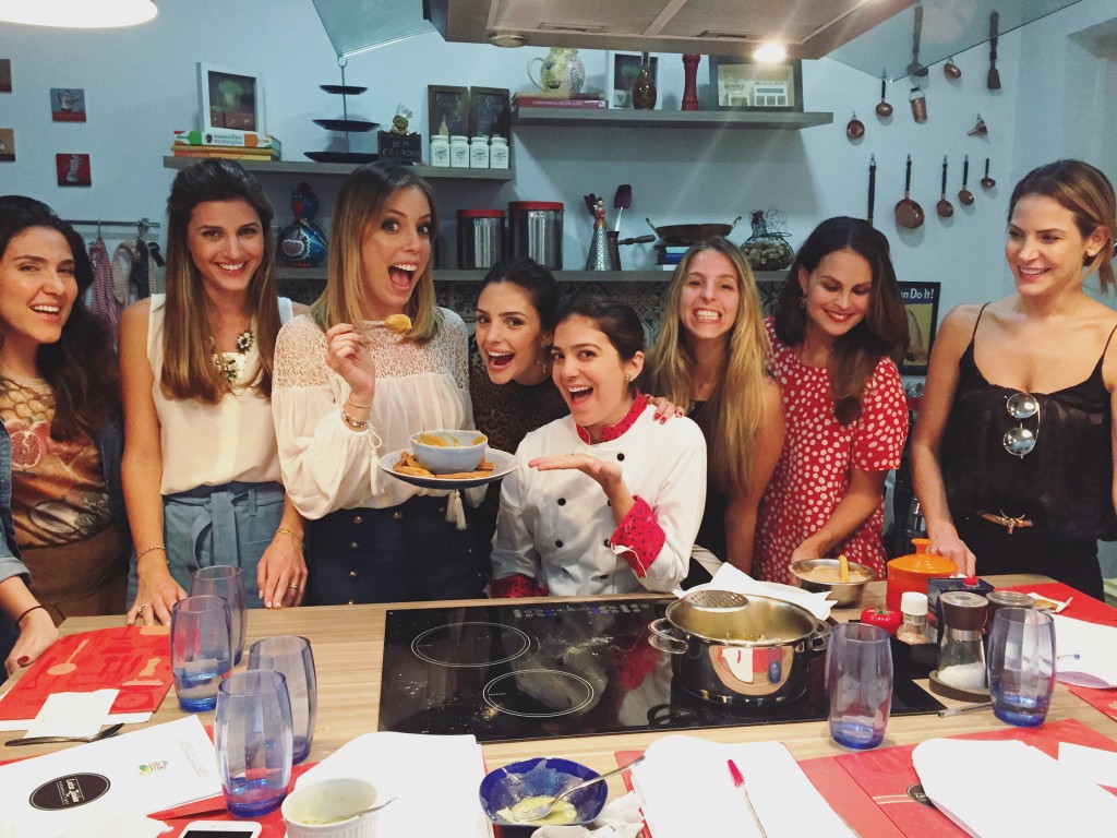 aula de culinária