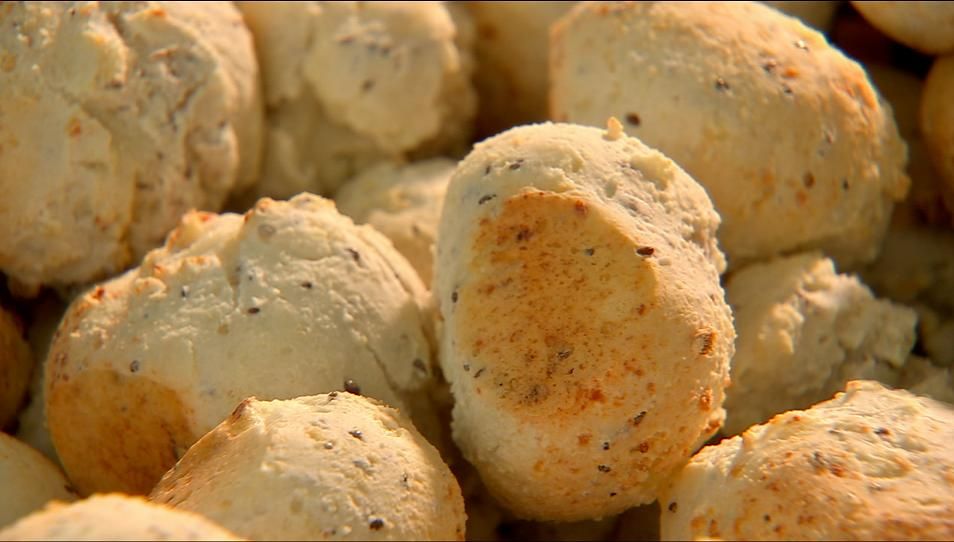 Pão de Queijo com Chia